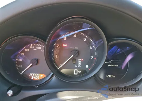 2023 Porsche Macan Base z USA, uszkodzony, nr VIN WP1AA2A51PLB07055